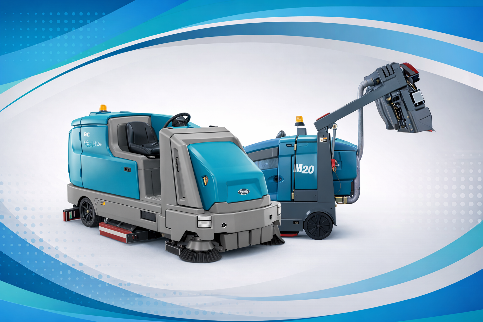 Kombinované stroje Tennant